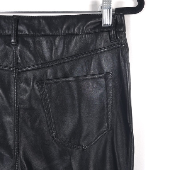 Joie LIMITED EDITION Faux Leather Pants Black JEI0000 Size 6 - Picture 13 of 16